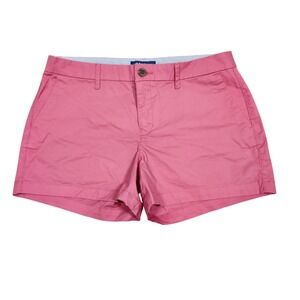 Old Navy Pink Everyday Shorts Women Size 8 Casual Chino Style